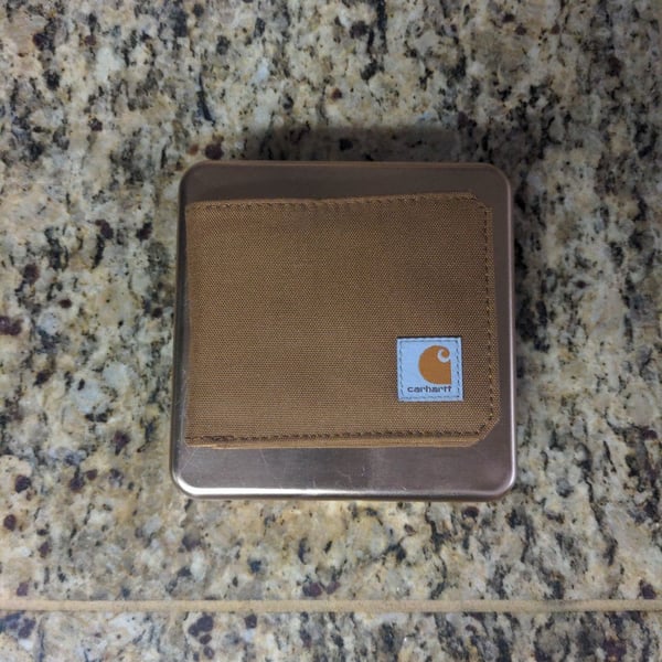Carhartt Nylon Duck Bifold Wallet WW0235 Brown