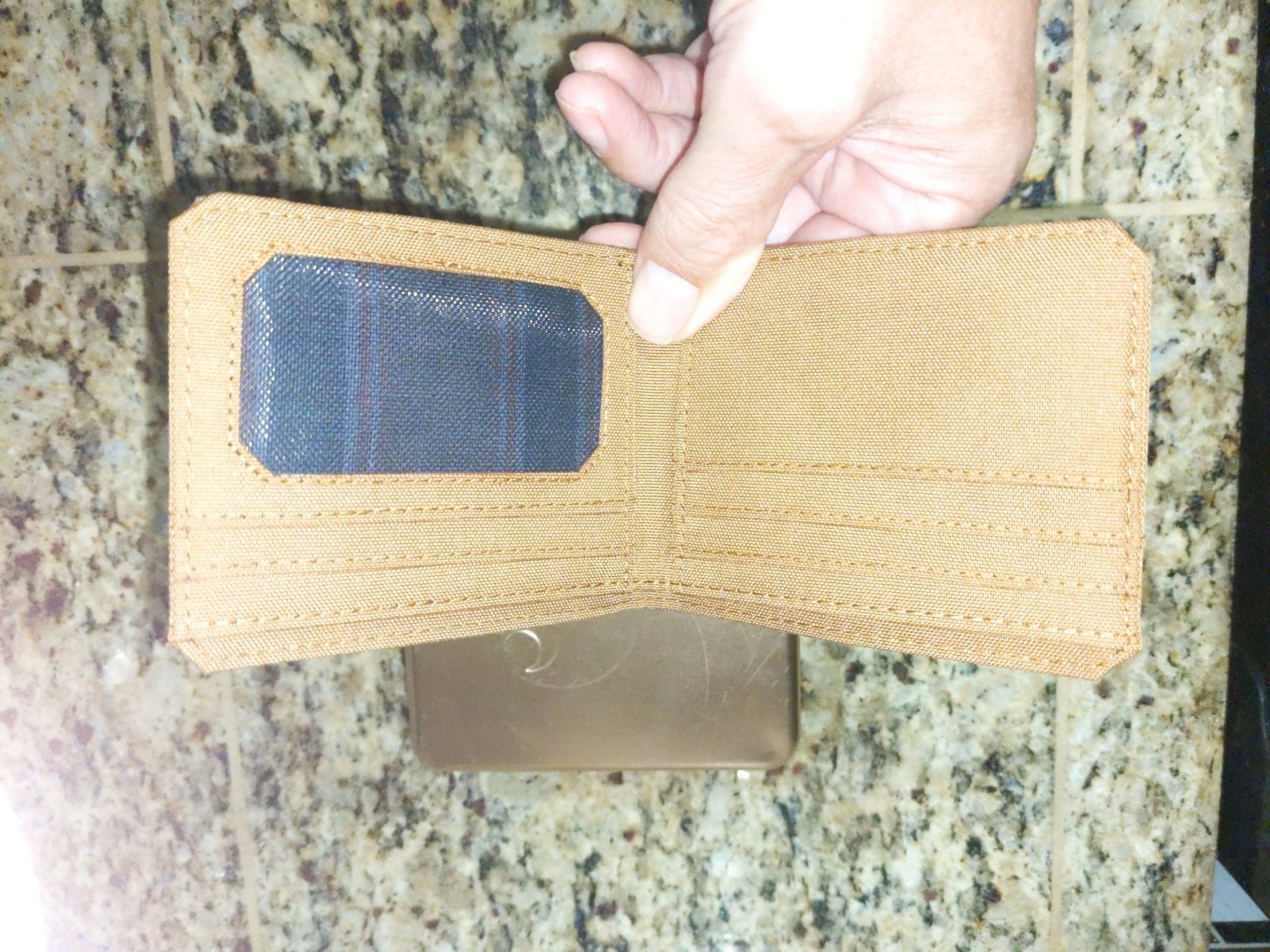 Carhartt Nylon Duck Bifold Wallet WW0235 Brown 4