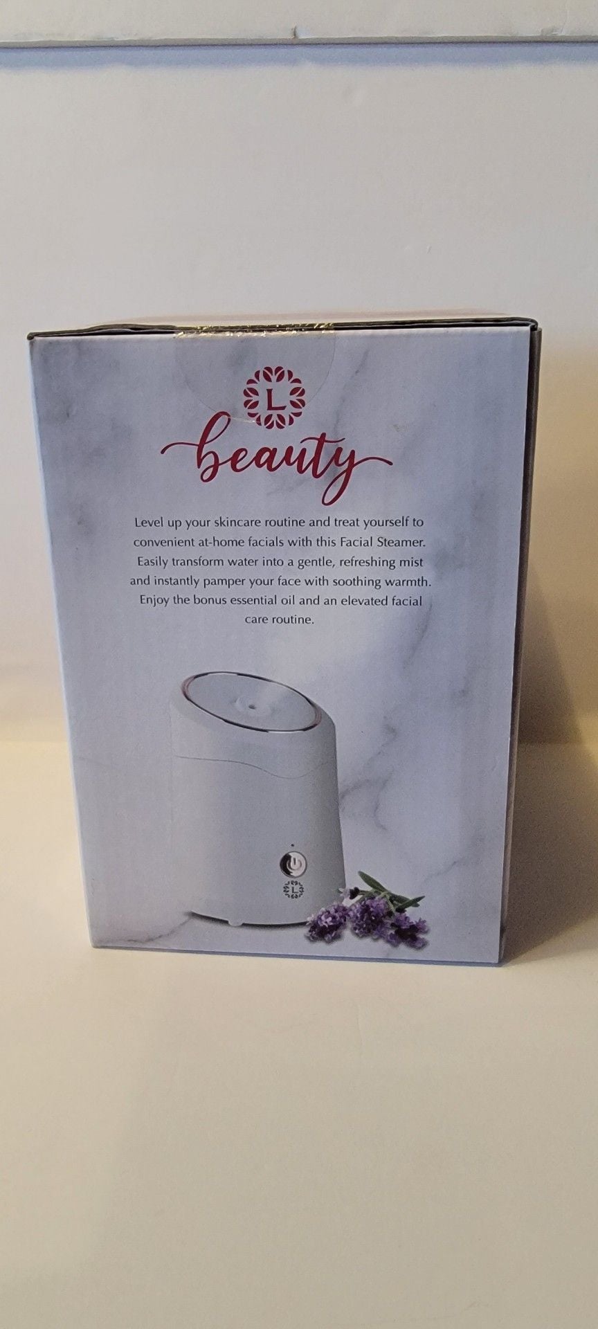 Elle Beauty Facial Steamer With Essential Oil White 8