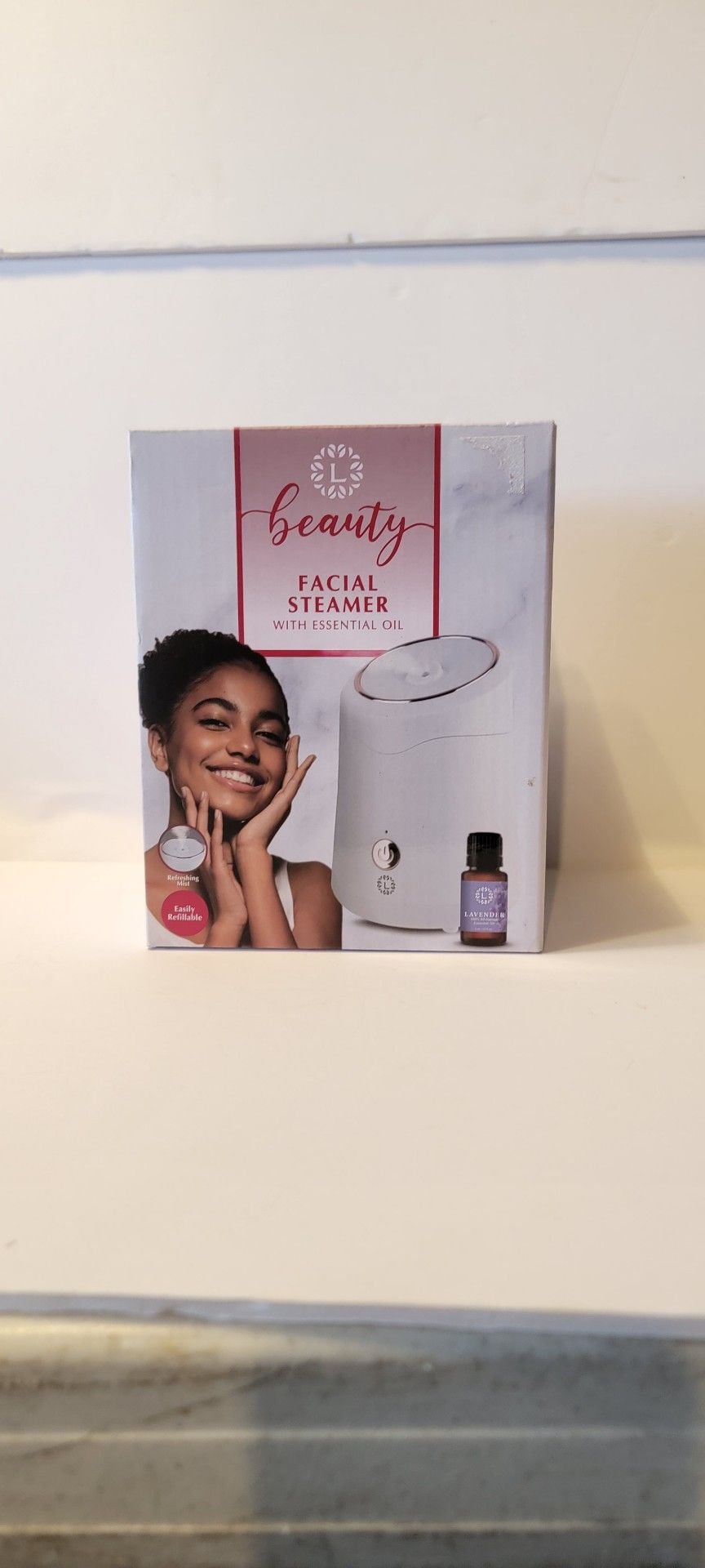 Elle Beauty Facial Steamer With Essential Oil White 9