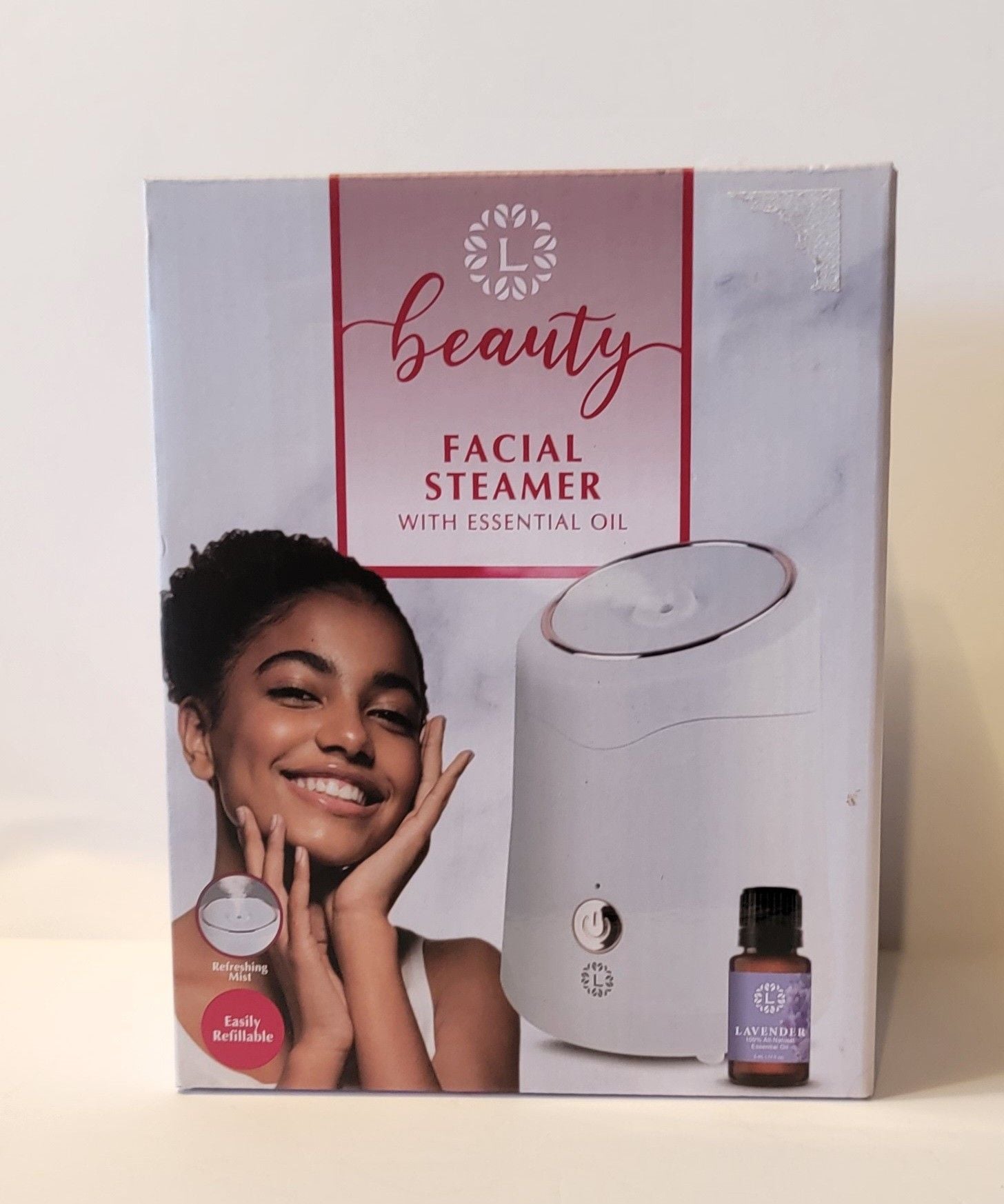 Elle Beauty Facial Steamer With Essential Oil White 12