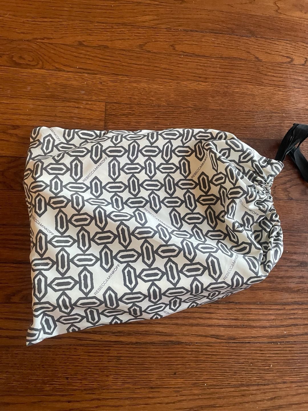 Rebecca Minkoff Moby Clutch White Leather Crossbody Bag 8