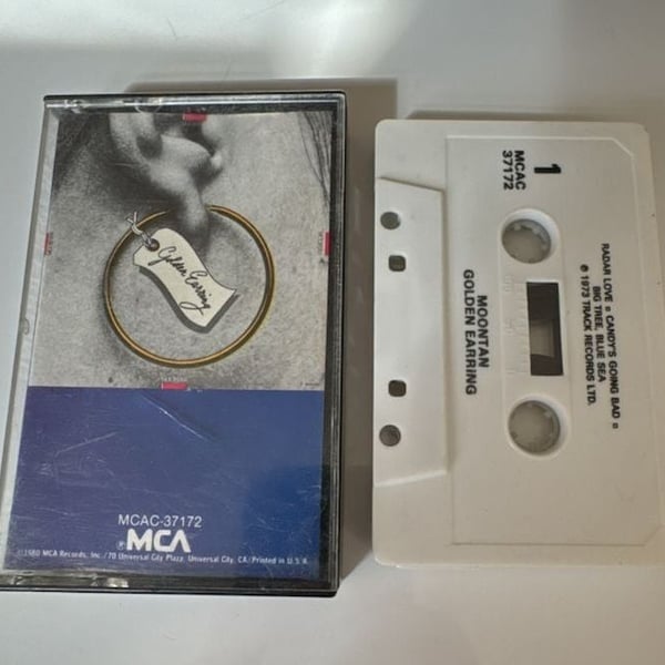 Golden Earring Moontan Cassette Tape