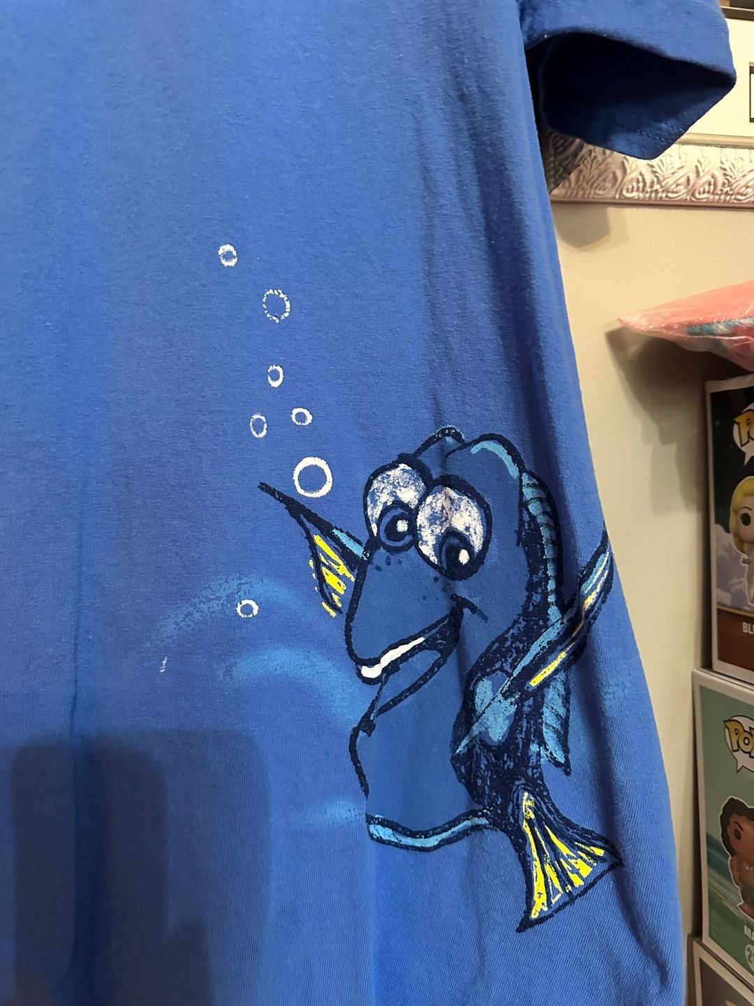 Disney Parks Finding Nemo Dory T-Shirt Size 2XL Blue 3