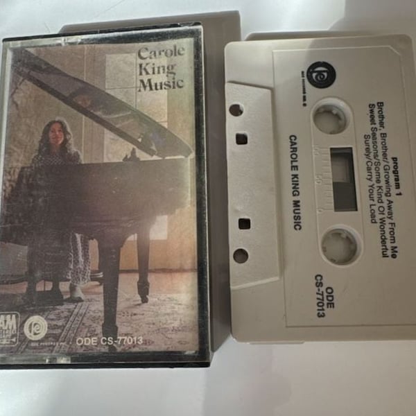 Carole King Music Cassette Tape ODE CS-77013