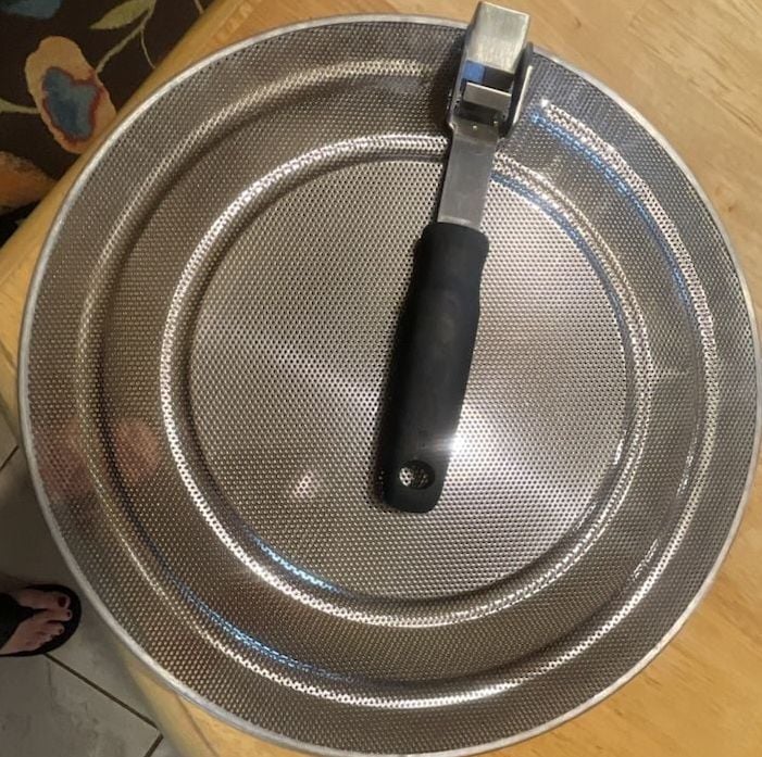 GoodCook Touch Splatter Screen 13 in Silver Stainless Steel 1