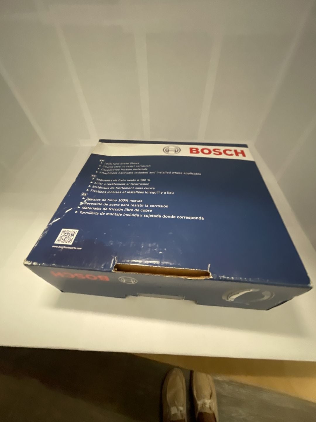 Bosch rear drum Brake Shoes Set Blue 6
