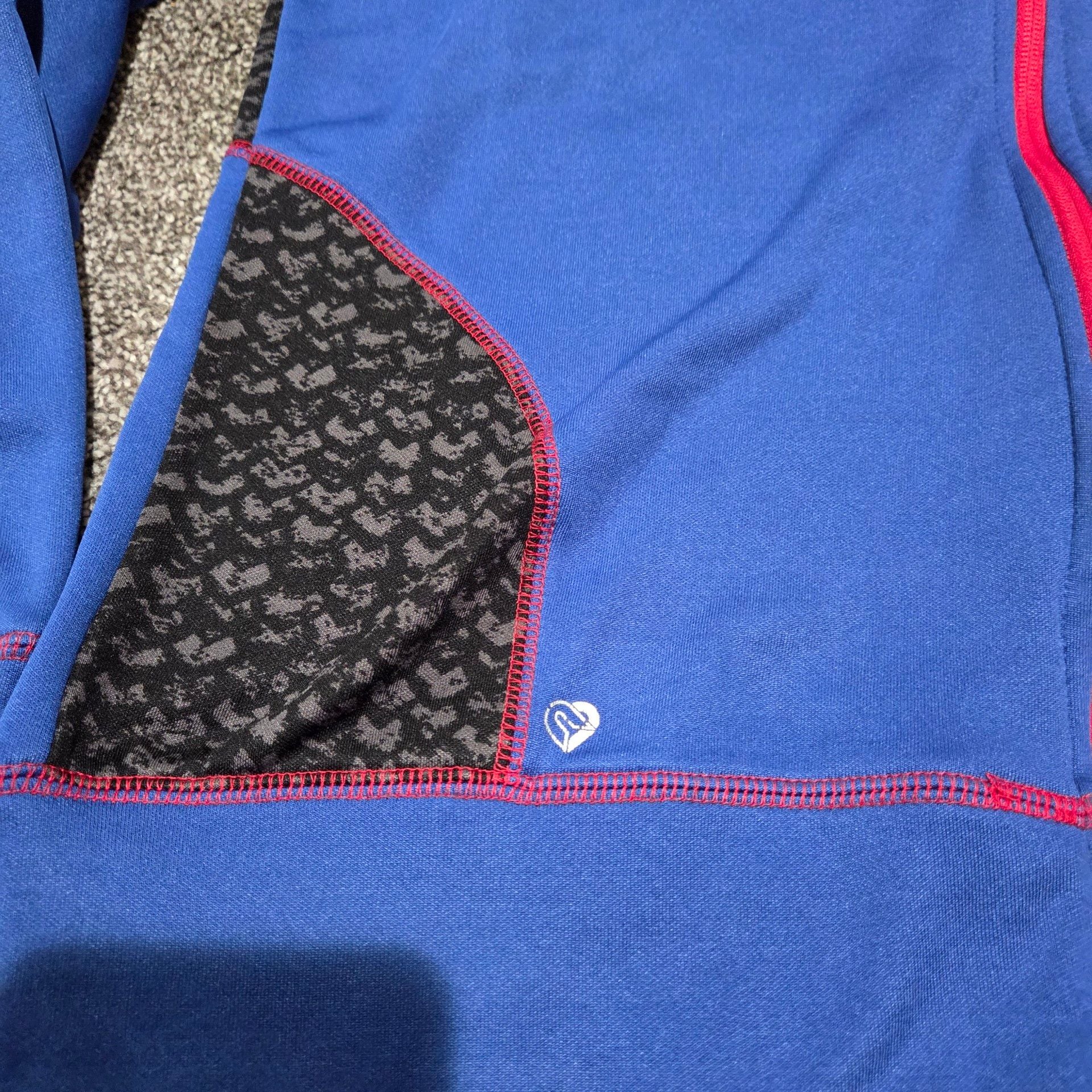 Colosseum Kansas Jayhawks Full-Zip Hoodie Blue large 5