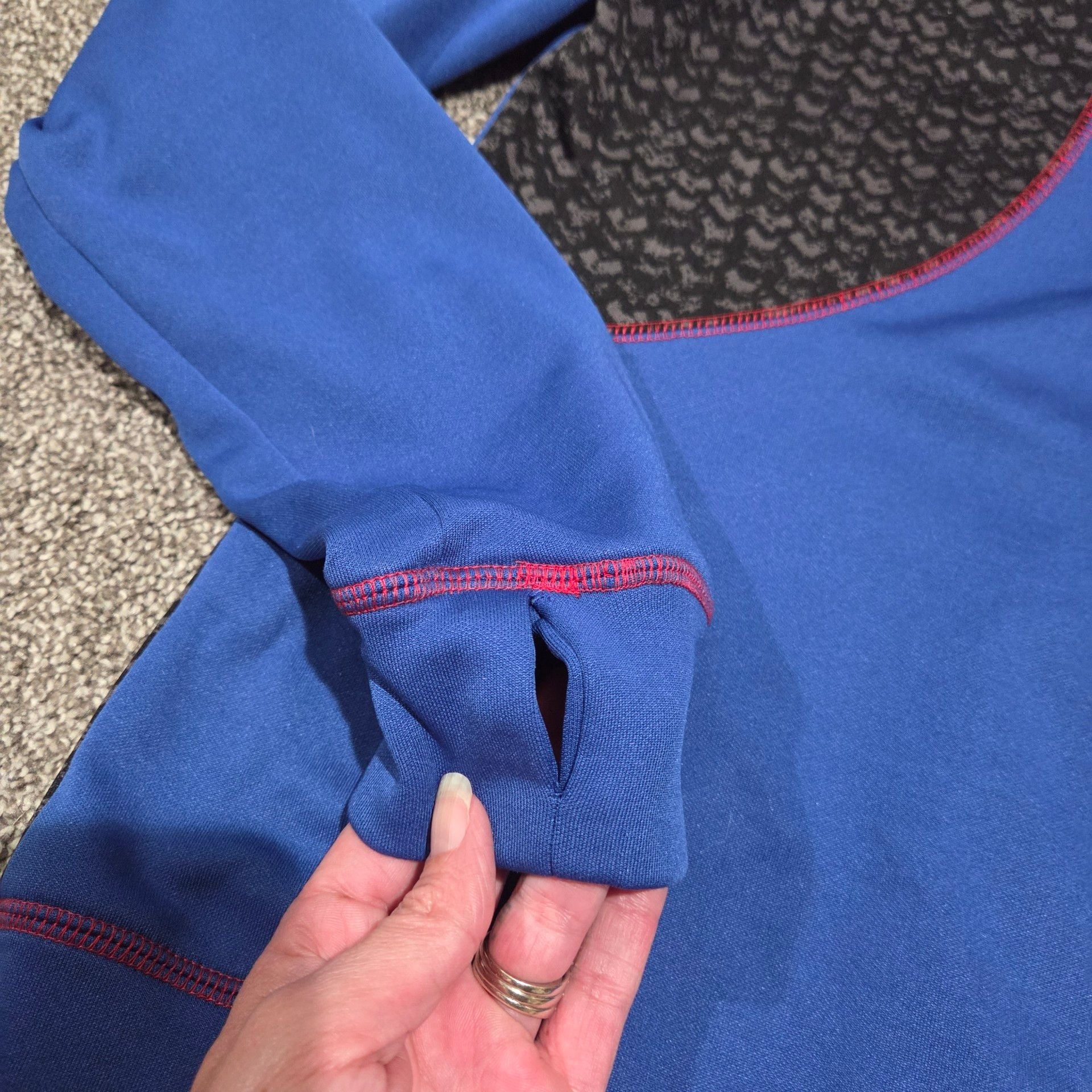 Colosseum Kansas Jayhawks Full-Zip Hoodie Blue large 8