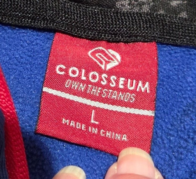 Colosseum Kansas Jayhawks Full-Zip Hoodie Blue large 6