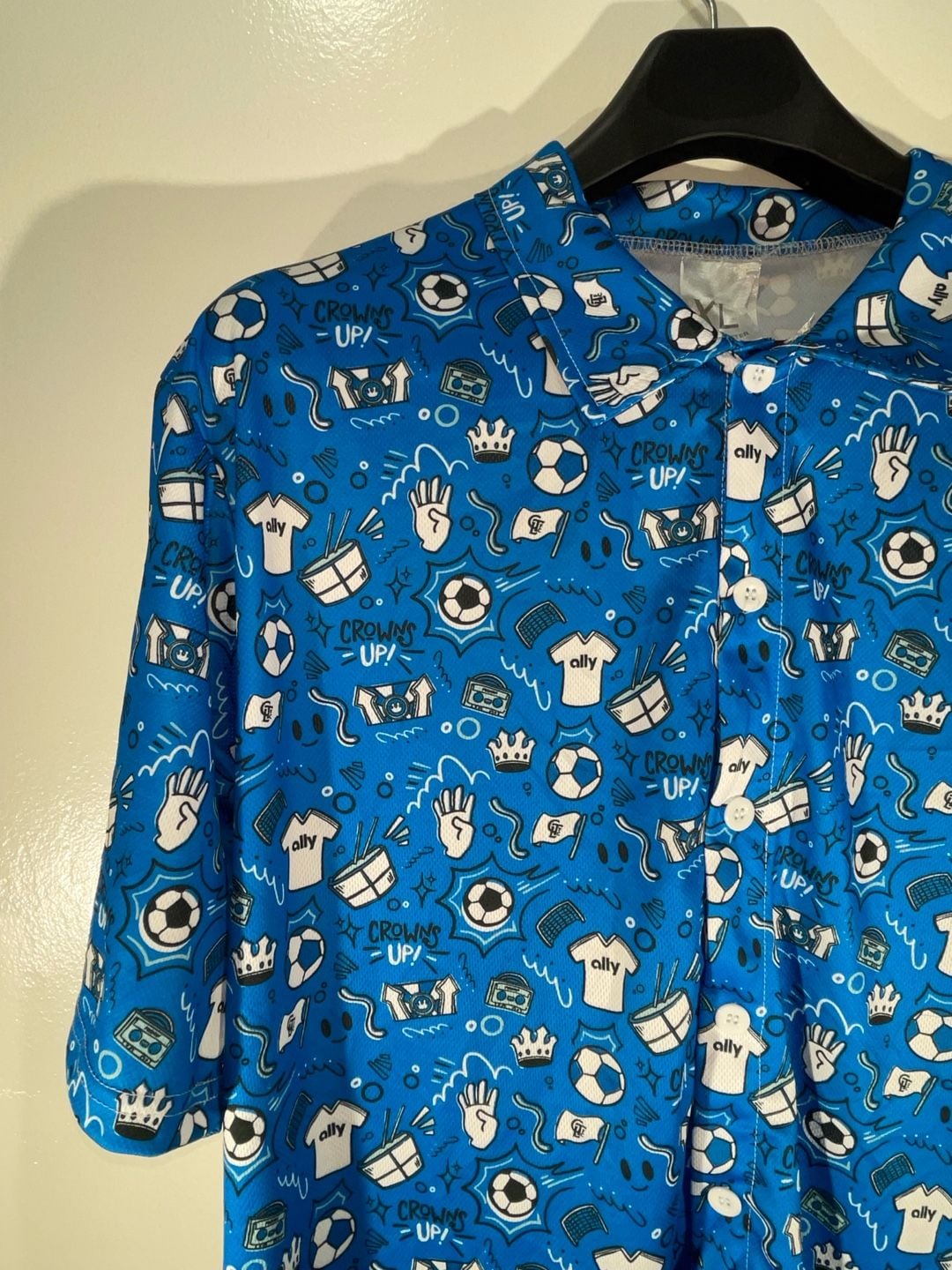 Charlotte FC Football Club Soccer Hawaiian Shirt Stadium Giveaway SGA XL Men's 4