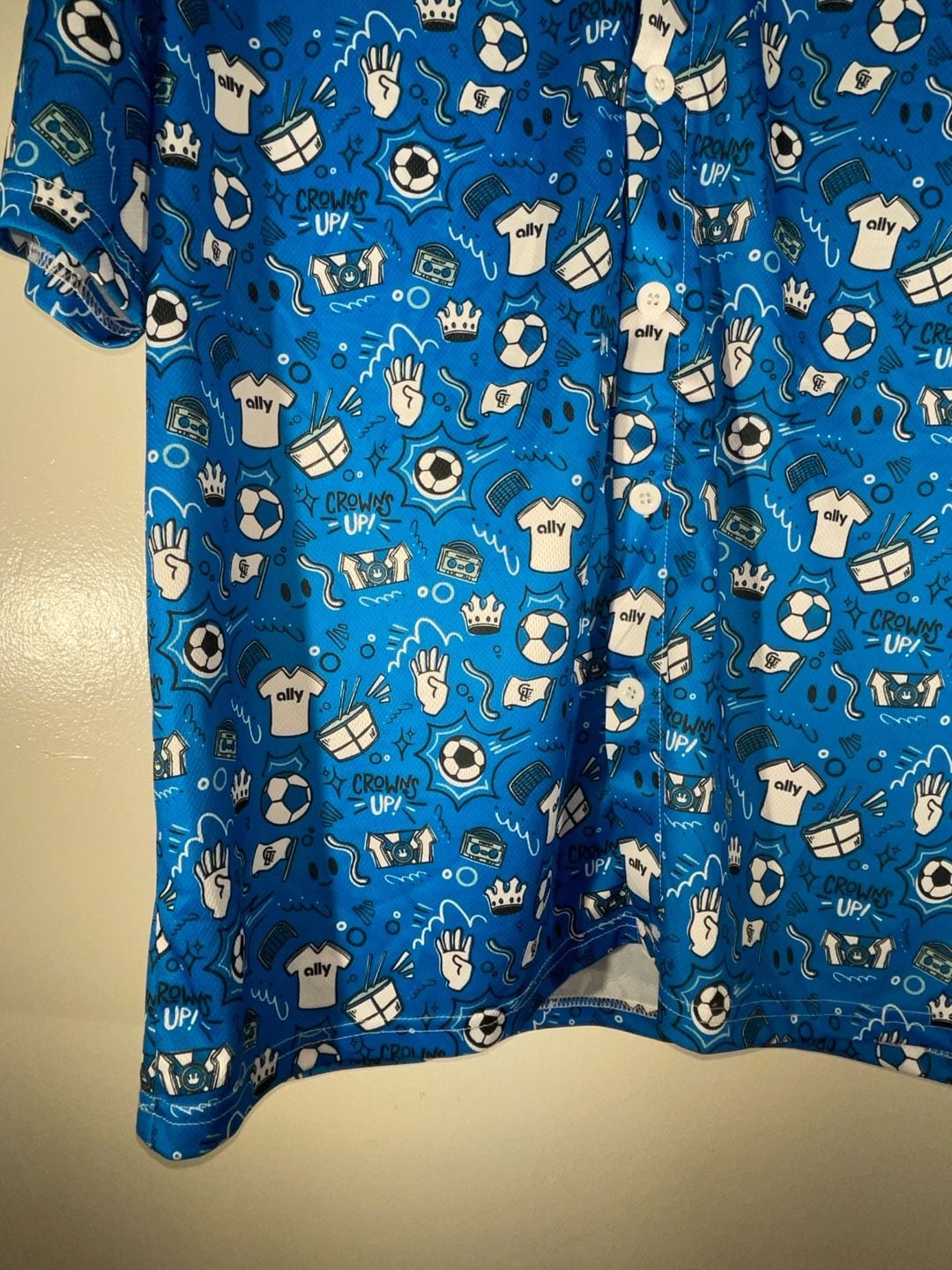 Charlotte FC Football Club Soccer Hawaiian Shirt Stadium Giveaway SGA XL Men's 5