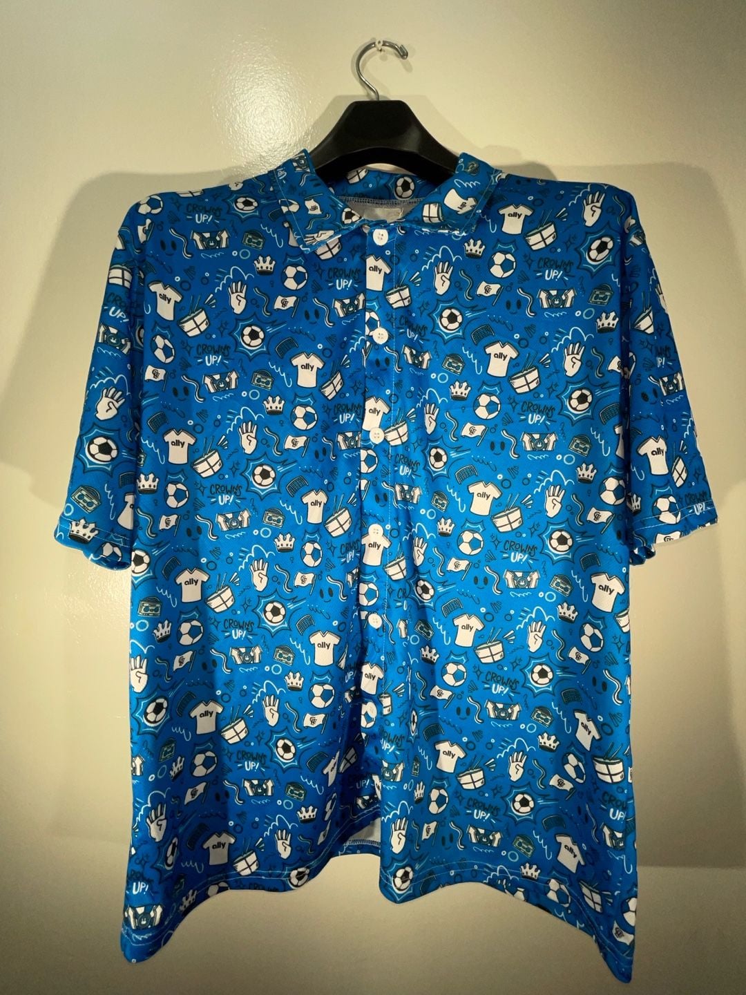 Charlotte FC Football Club Soccer Hawaiian Shirt Stadium Giveaway SGA XL Men's 6
