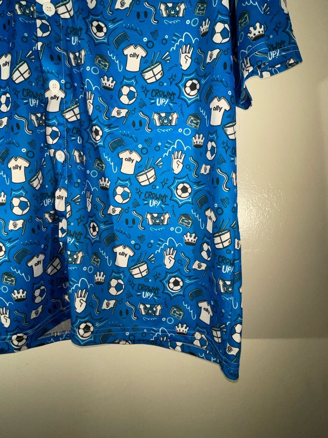 Charlotte FC Football Club Soccer Hawaiian Shirt Stadium Giveaway SGA XL Men's 8