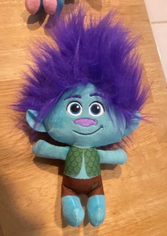 DreamWorks Trolls Plush Toys Poppy and Viva Stuffed Dolls Set 4