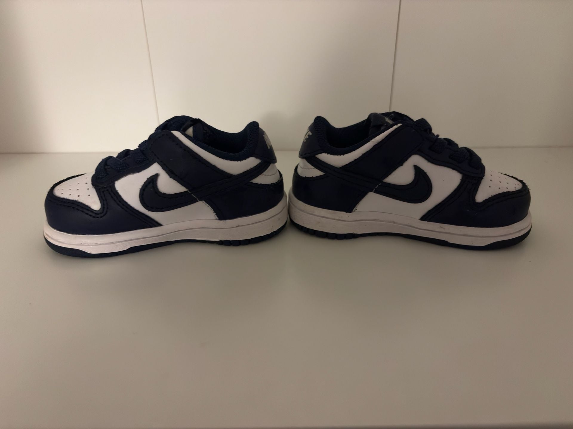 Nike Dunk Low TD Midnight Navy White Toddler Sneakers 5C 6