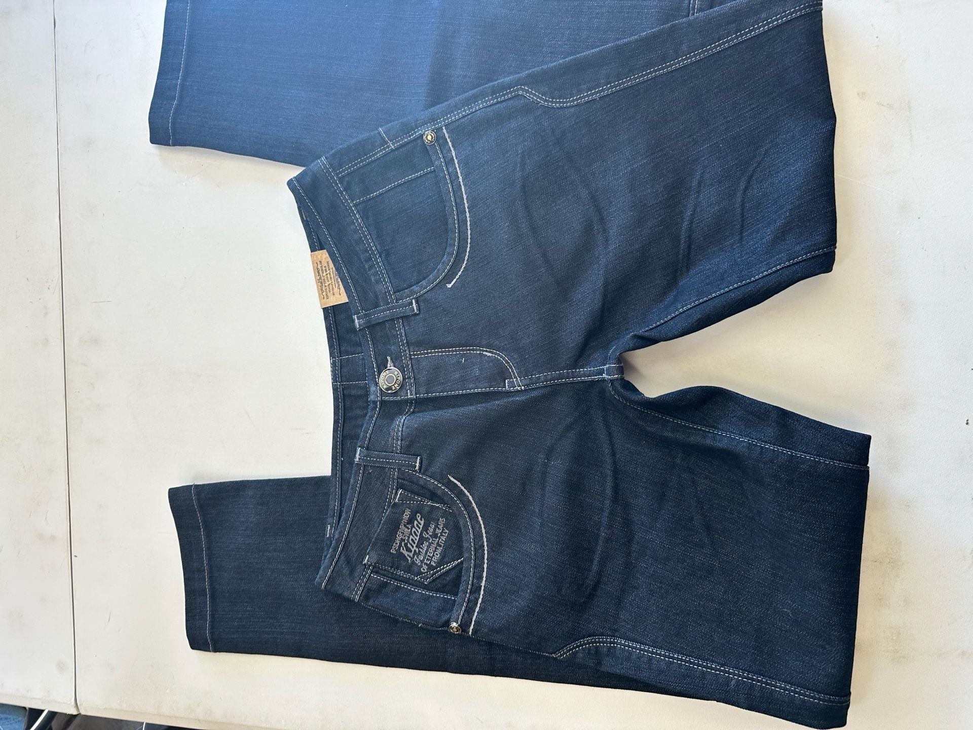 Kipone Jeans Size 29 Dark Wash Denim Pants 8