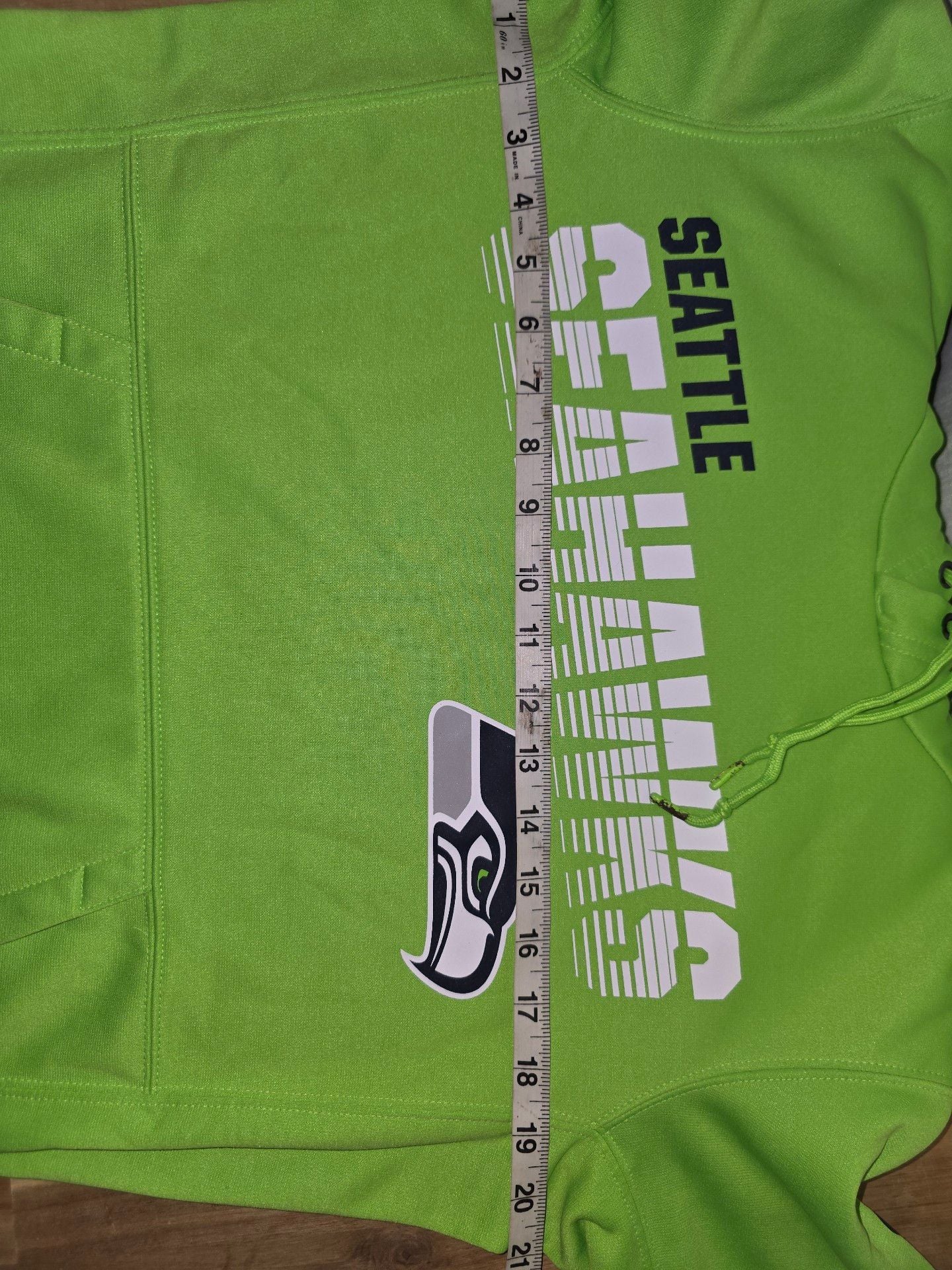 Seattle Seahawks Nike NFL 100th Anniversary Sideline Performance Pullover Hoodie 8
