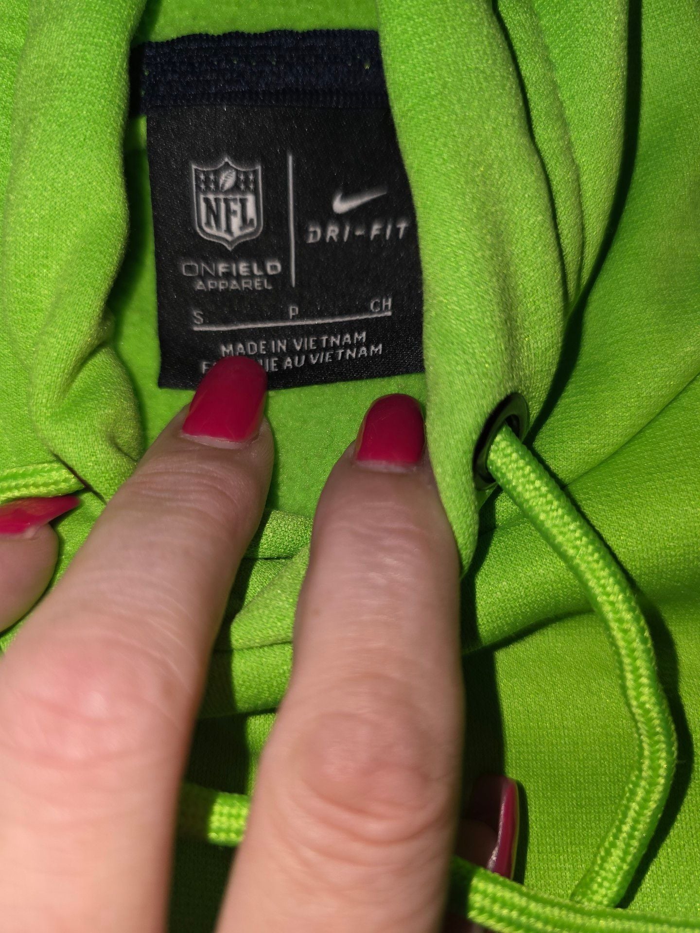 Seattle Seahawks Nike NFL 100th Anniversary Sideline Performance Pullover Hoodie 9