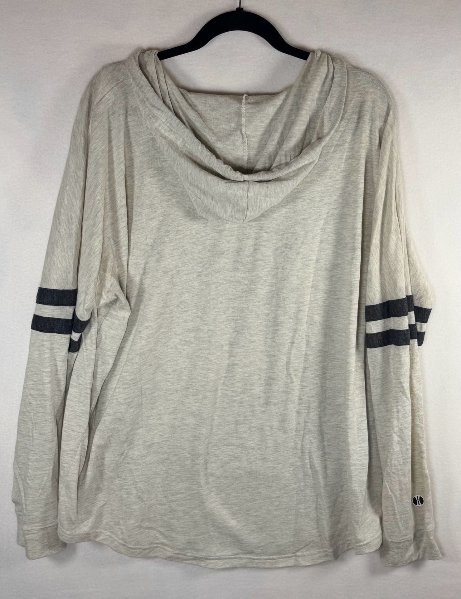 Holloway Young Living Foundation Hoodie Cream Hthr Gray Long Sleeve Women’s 2XL 5