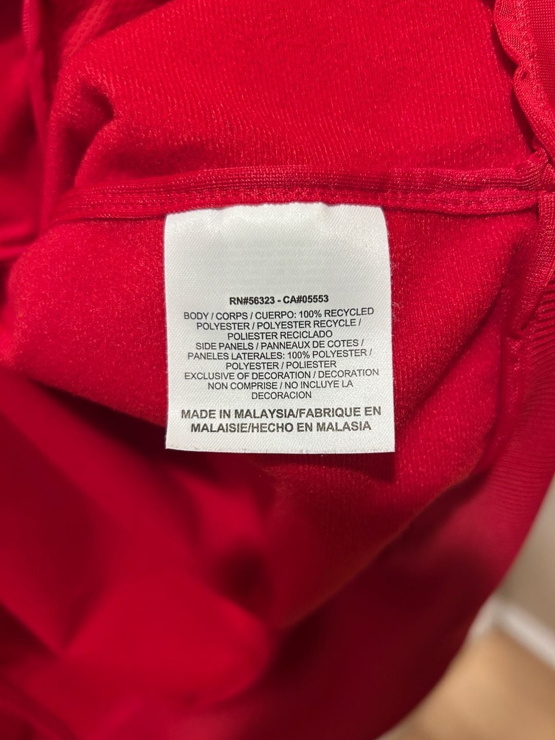 Jordan Full Zip Track Jacket Size M Red White 5