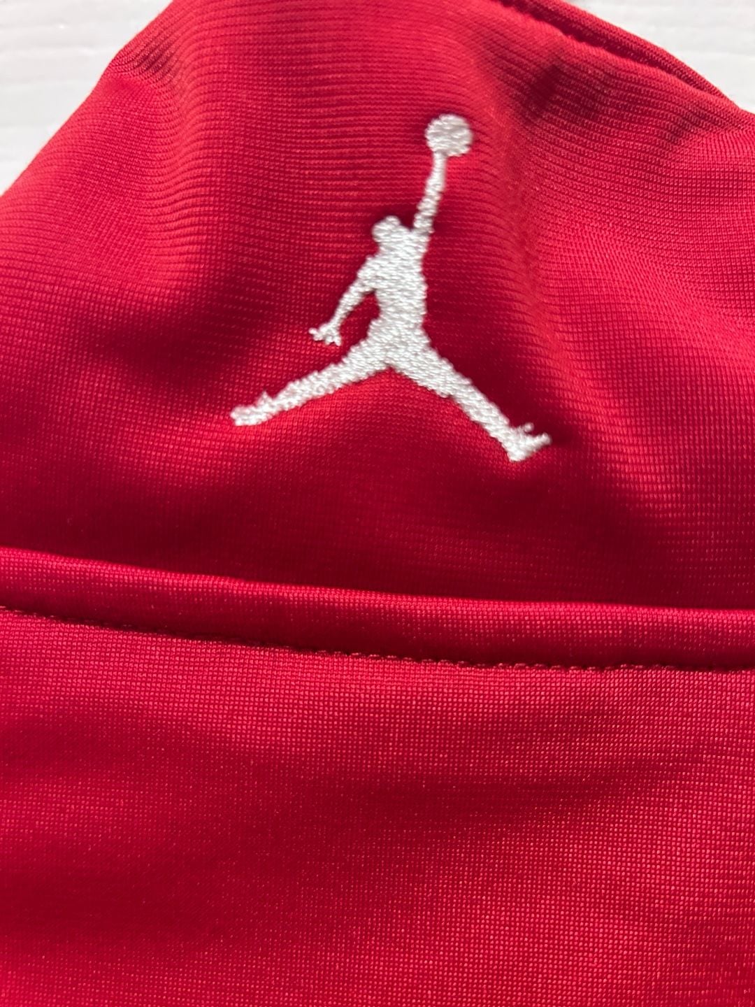 Jordan Full Zip Track Jacket Size M Red White 8