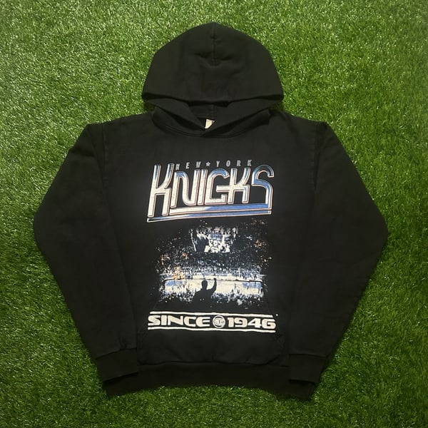 Qore New York Knicks Black Hoodie Size S