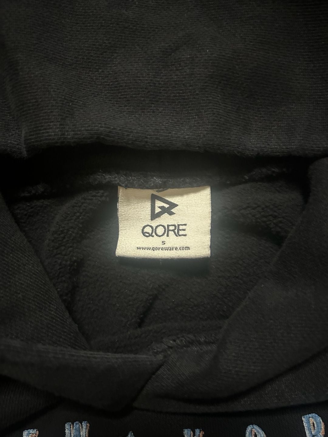 Qore New York Knicks Black Hoodie Size S 4