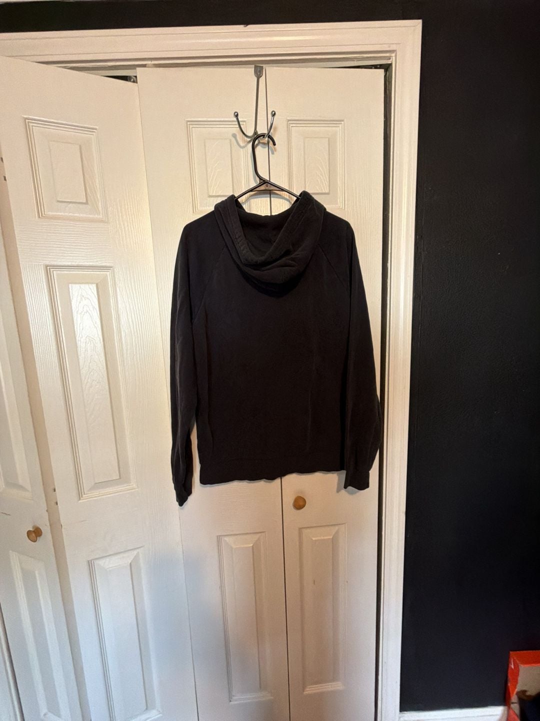 Under Armour Hoodie Size MD Black Pullover Fleece 4