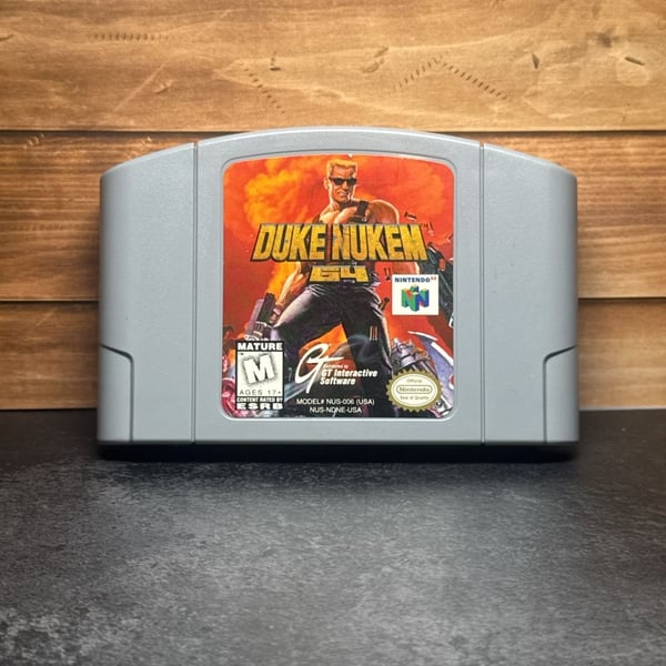 Nintendo Duke Nukem 64 N64 Game Cartridge