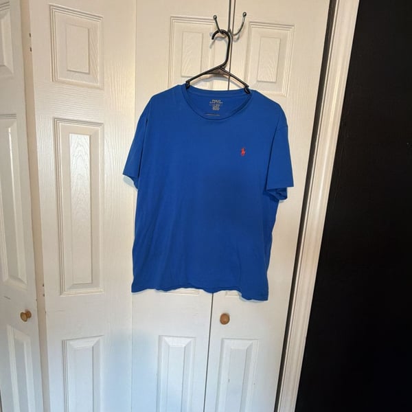 Polo Ralph Lauren Classic Fit T-Shirt Size L Blue Cotton
