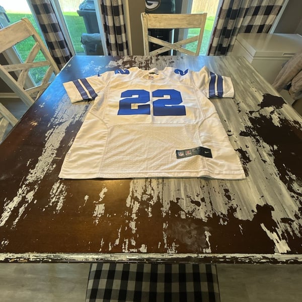Nike Dallas Cowboys E. Smith #22 Jersey Size 44 White