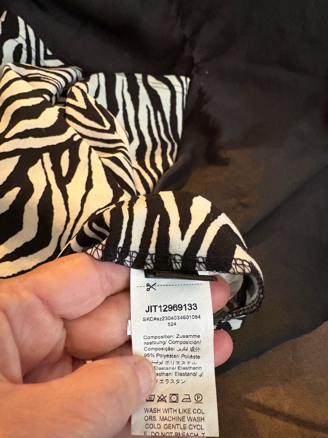 Frenchy Zebra Striped Print High Waist Shorts Summer 2