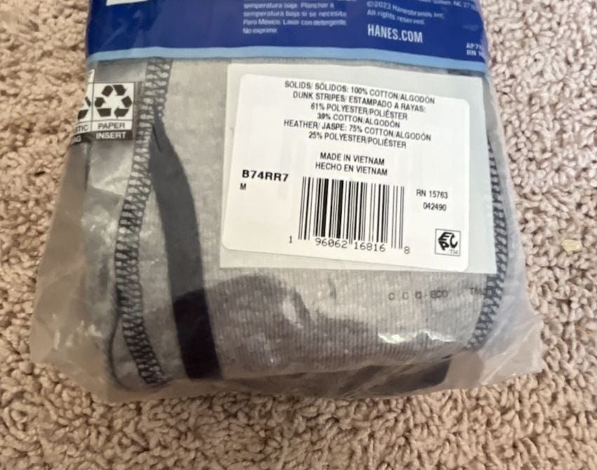 Hanes Boys 7-Pack Tagless Boxer Briefs Size M 8-10 4