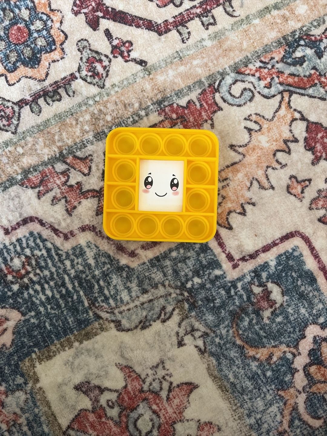 LankyBox Rocky Fidget Toy Yellow Pop It 1