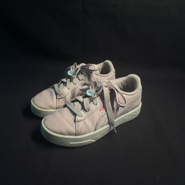 Puma Jada Classic Butterflies Size 3C Pink Sneakers Casual Shoes