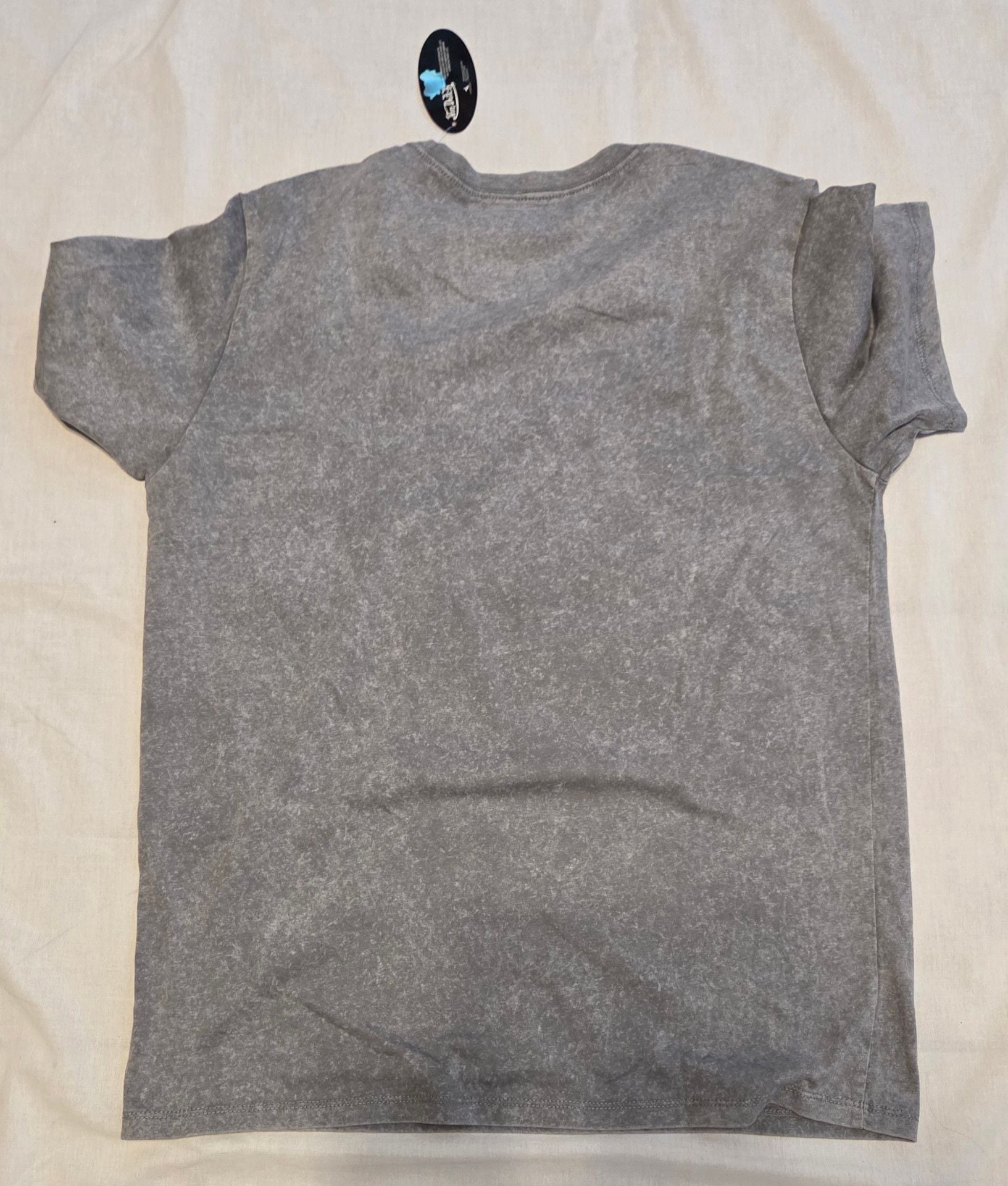 Von Dutch Eagle Skull Legendary Graphic Mineral Wash T-Shirt 5