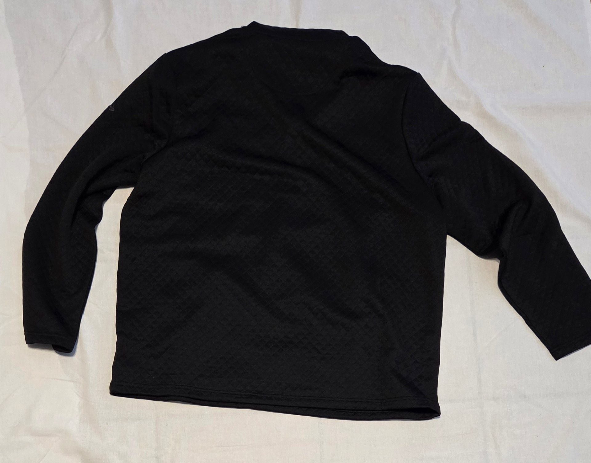 Callaway Men's Opti-Dri Quilted 1/4-Zip Pullover Black Size XL 6