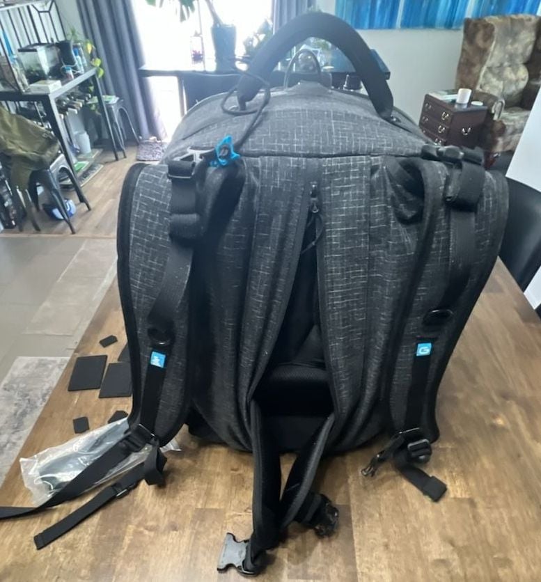 Gura Gear G Elite G26 Pro Camera Backpack Charcoal 14