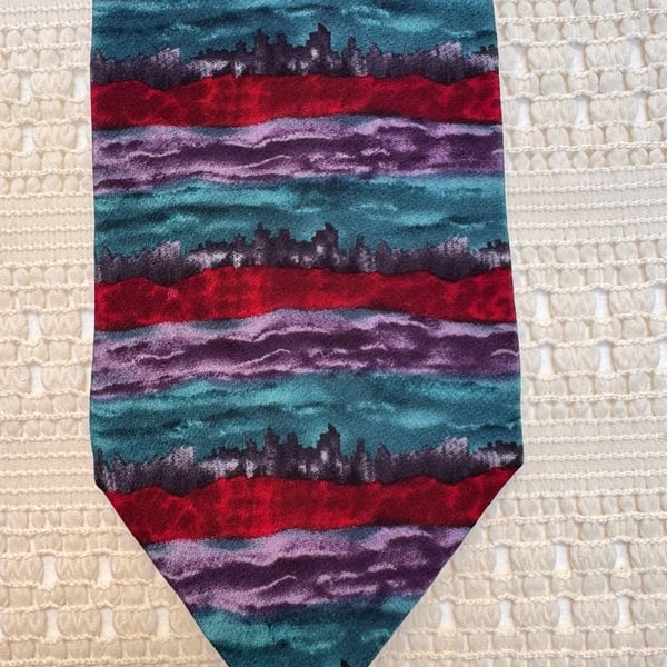 J. Garcia Silk Tie Dawn at the Ritz Carlton Collection Eight