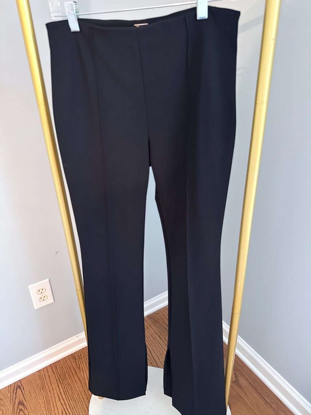 Adam Lippes Black Ponte Pants AL508BN 3