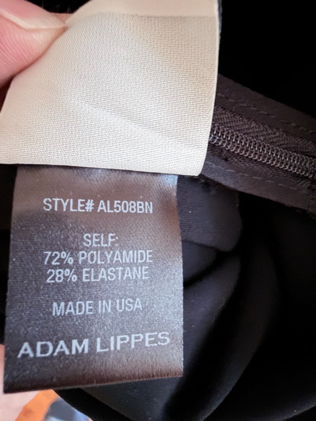 Adam Lippes Black Ponte Pants AL508BN 7