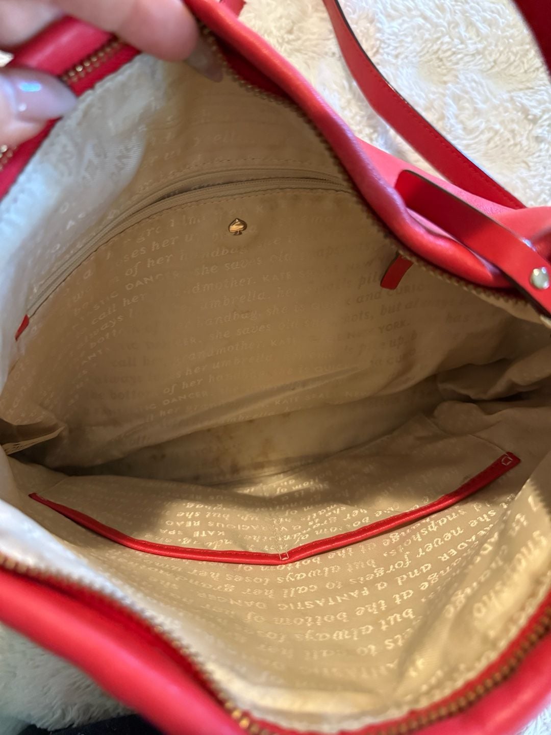 Kate Spade New York Cobble Hill Leather Shoulder Bag Red 3
