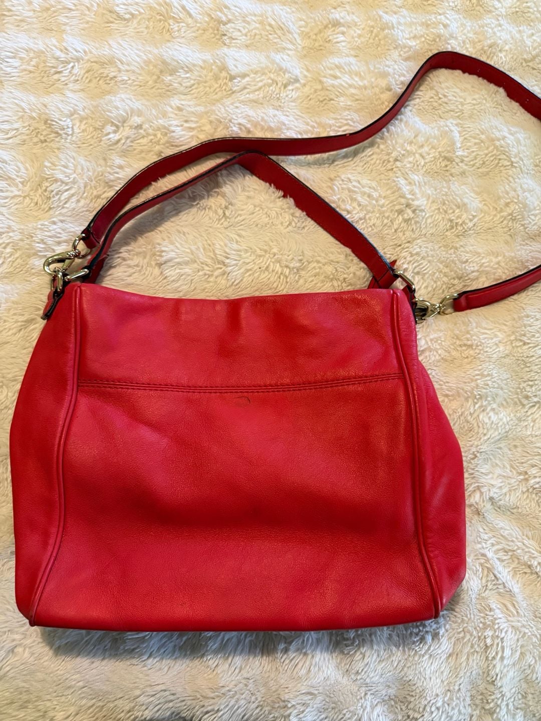 Kate Spade New York Cobble Hill Leather Shoulder Bag Red 4
