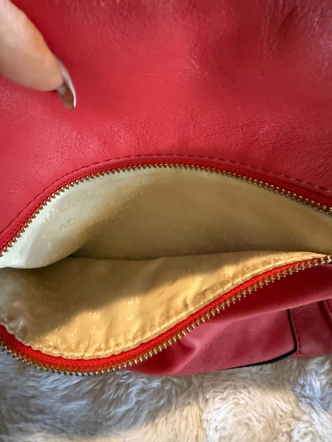 Kate Spade New York Cobble Hill Leather Shoulder Bag Red 6