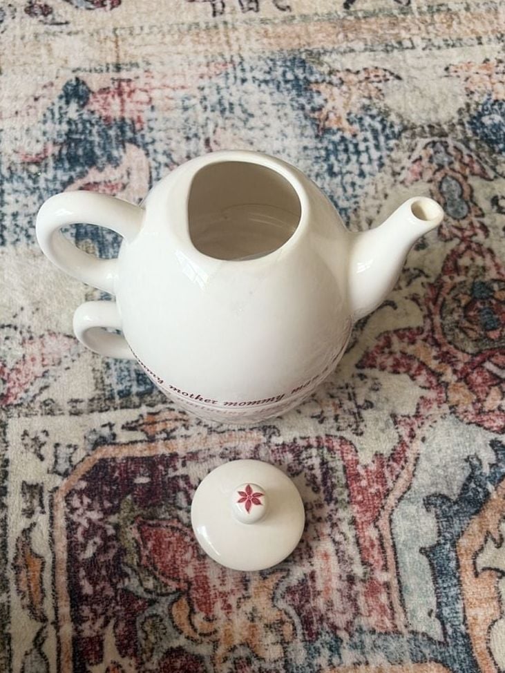 Pottery Barn Tea For One Teapot And Cup Set Mother's Day 7