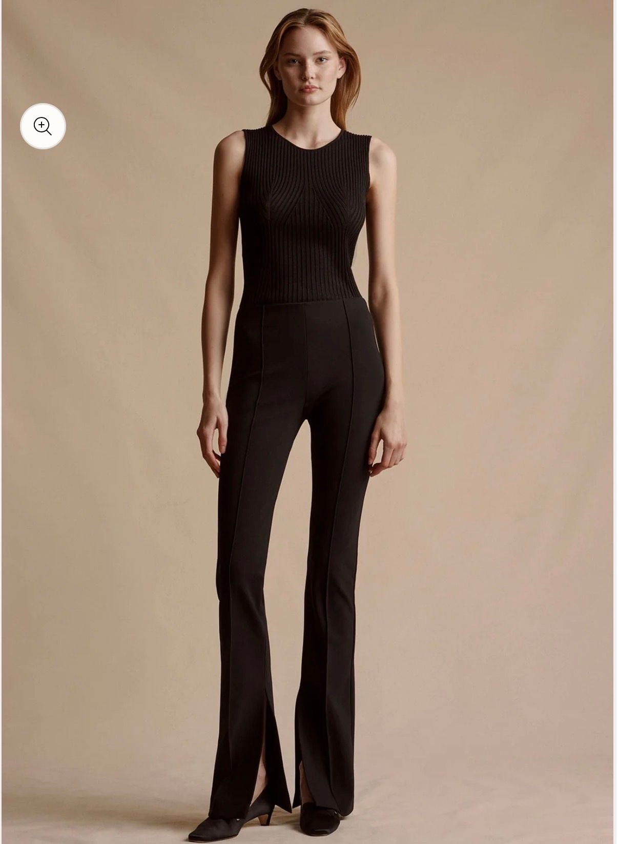 Adam Lippes Black Ponte Pants AL508BN 9