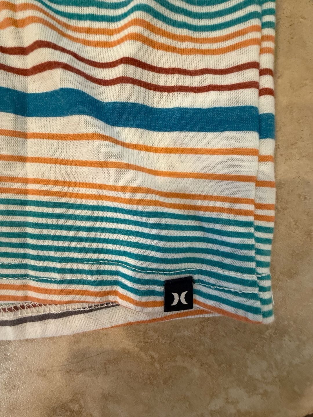 Hurley Navigator Hoodie Size L Striped Aztec 9