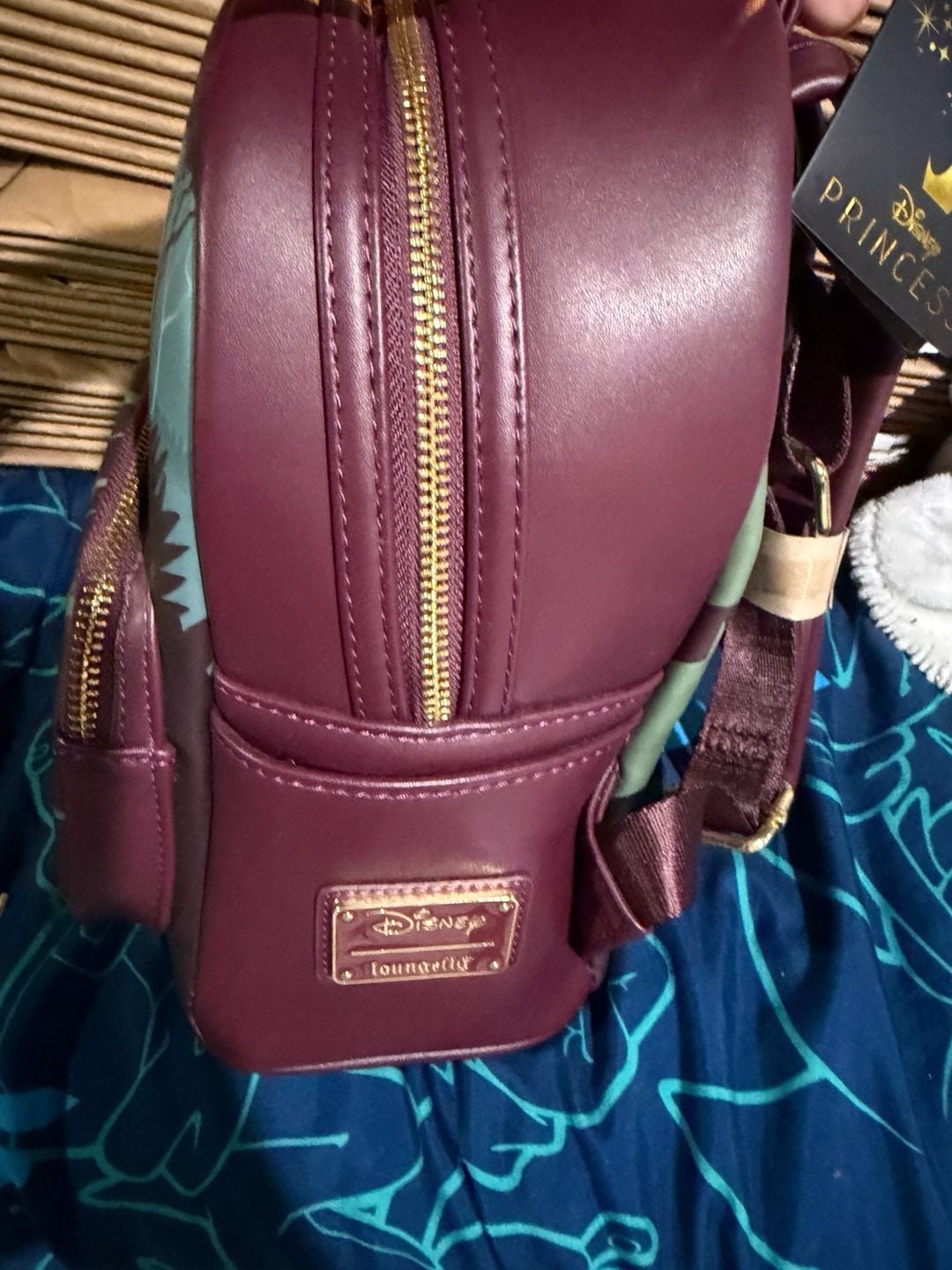 Loungefly Disney Sleeping Beauty Aurora Scene Mini Backpack NWT 2