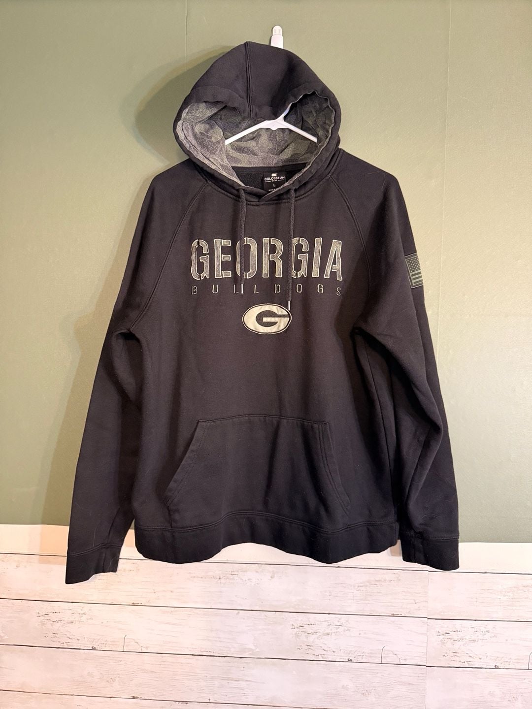 Georgia Bulldogs OHT Military Appreciation Hoodie Size L 2